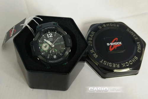Đồng hồ Casio G-Shock GA-1100-1A3DR Mặt kính khoáng chống va đập cao